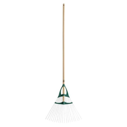 Balai à gazon Xfil 20 dents LEBORGNE 368141 manche en bois 150cm largeur tête 52cm