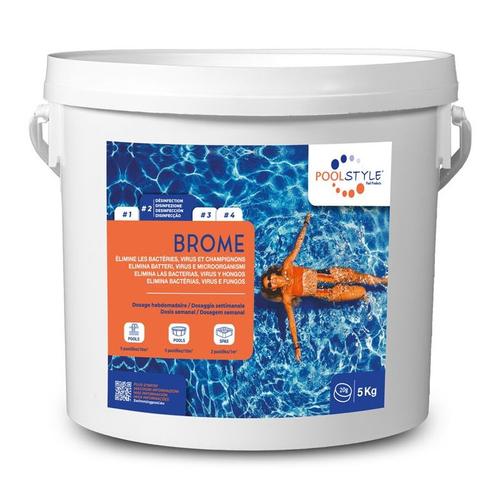 Brome pastilles de 20g - POOLSTYLE - PSL-500-0001