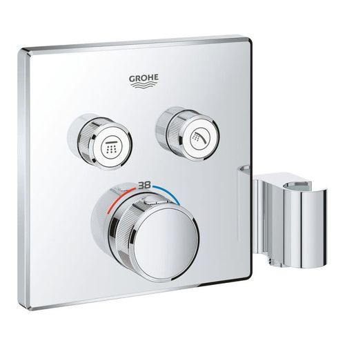Thermostatique encastré GROTHERM SMARTCONTROL GROHE 29125000 2 sorties - chrome