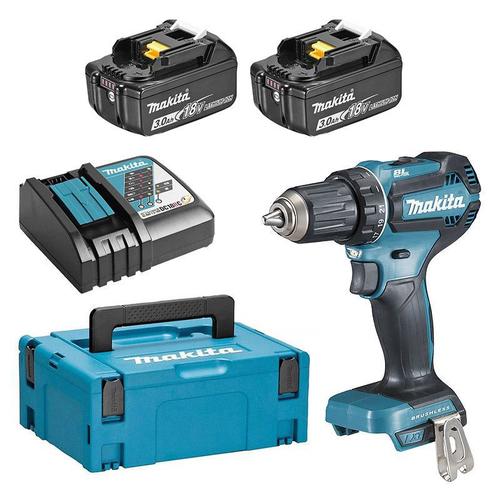 Perceuse visseuse MAKITA DDF485RFJ 18V Li-Ion Ø 13mm (2x3Ah)