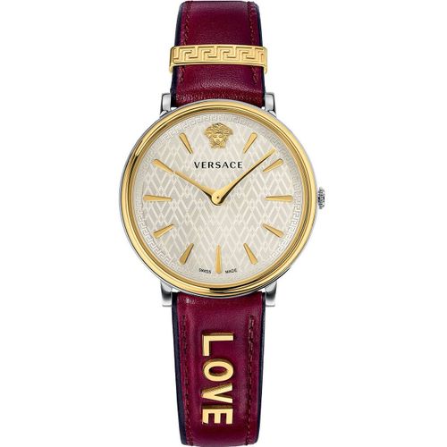 Ladies Watch Versace Vbp020017, Quartz, 38mm, 5atm