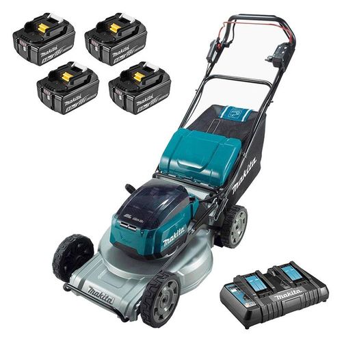 Tondeuse auto-tractée MAKITA DLM533PT4 36 V Li-ion 4 x 5,0 Ah