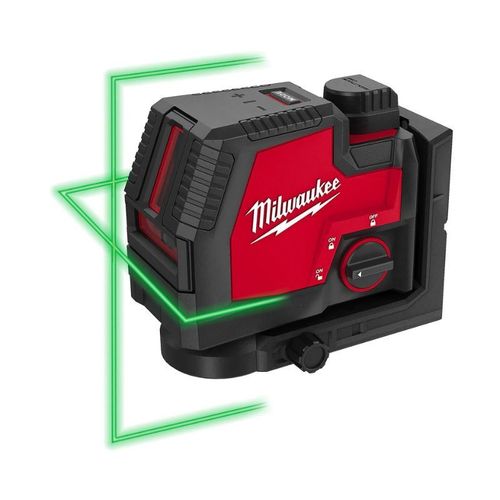 Laser 2 lignes vert 4V 3Ah MILWAUKEE L4 CLL-301C rechargeable REDLITHIUM?USB