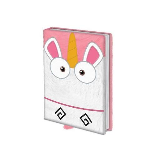 Cahier A5 Fluffy Licorne Moi Moche et Méchant