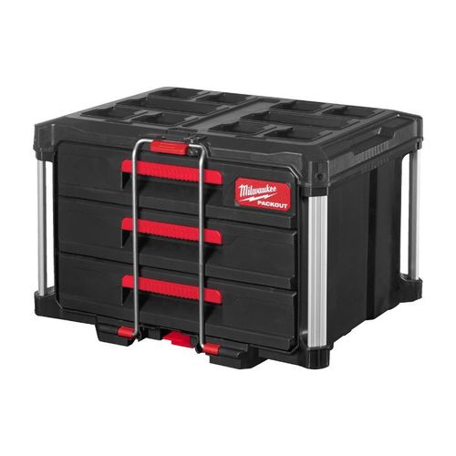 Coffret de transport MILWAUKEE PACKOUT - 3 tiroirs