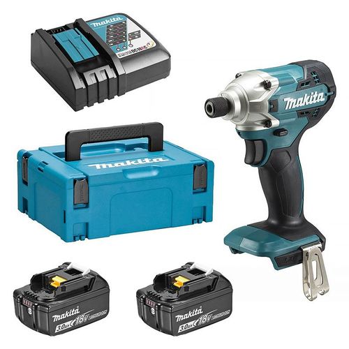 Visseuse à chocs MAKITA DTD156RFJ 18 V Li-Ion 3 Ah 155 Nm (2 x 3,0 Ah)