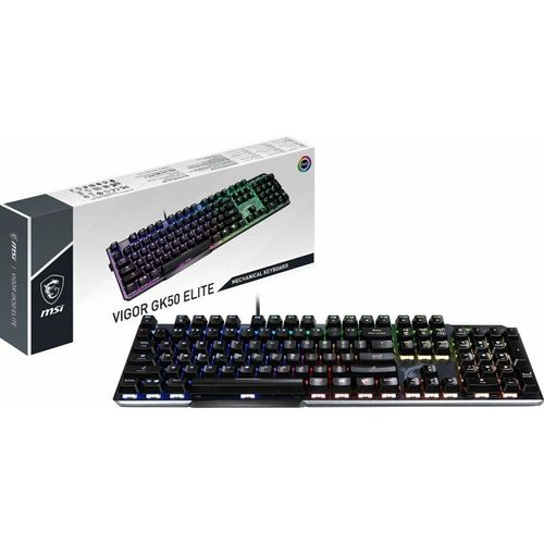 Clavier msi vigor gk50 elite bw es