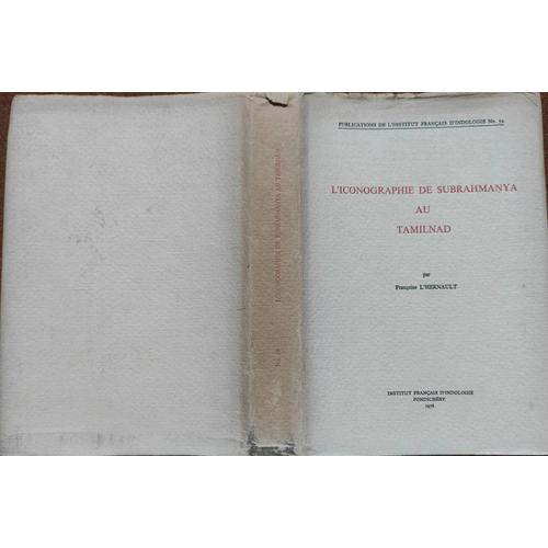 L'iconographie De Subrahmanya Au Tamilnad Par Françoise L'hernault 