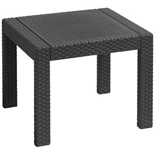 Allibert Victoria Table, Graphite/Cool Gris, 59x 59x 43cm, 233783