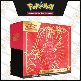 Carte à collectionner Pokémon EV01 Coffret Dresseur d'Élite Écarlate et  Violet Modèle aléatoire - Carte à collectionner - Achat & prix