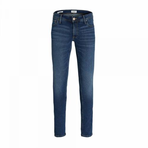 Jeans Slim 5 Poches 100% Coton Taille Basse Enfant Jack & Jones