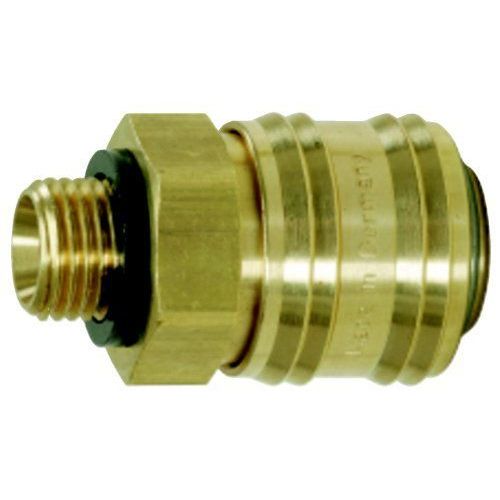 KS TOOLS Werkzeuge-Maschinen GmbH Raccord en laiton avec filetage extérieur, G1/4AG (515.3480)