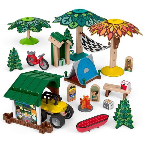 Wunder Werker Wooden Toy Camping Site