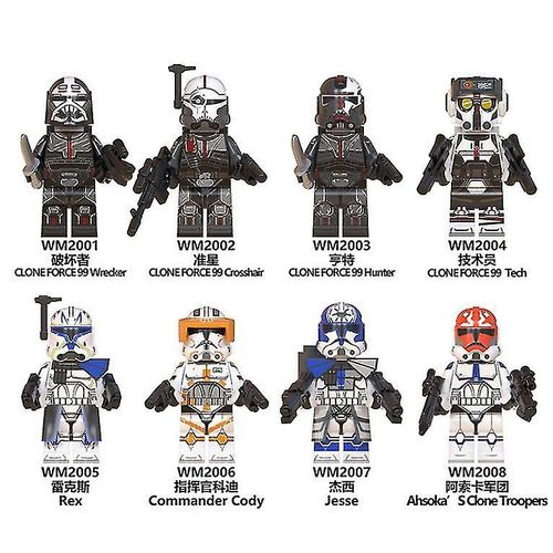 Cba2023-Star Wars Pocket Minifigures Jouets De Blocs De Construction Assemblés Pour Enfants