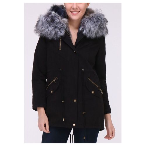 Parka Noir Femme