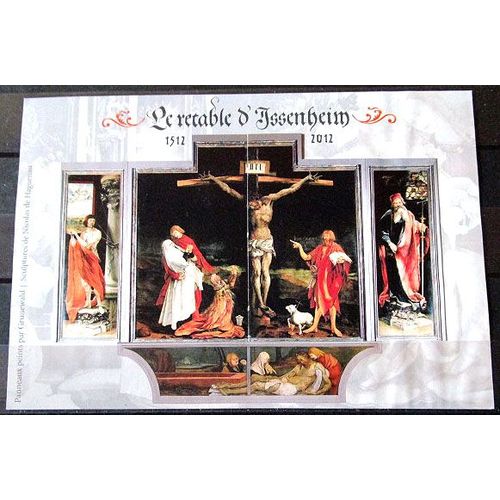 2012. Feuillet F4675: 500ème Anniversaire Du Retable D'issenheim.