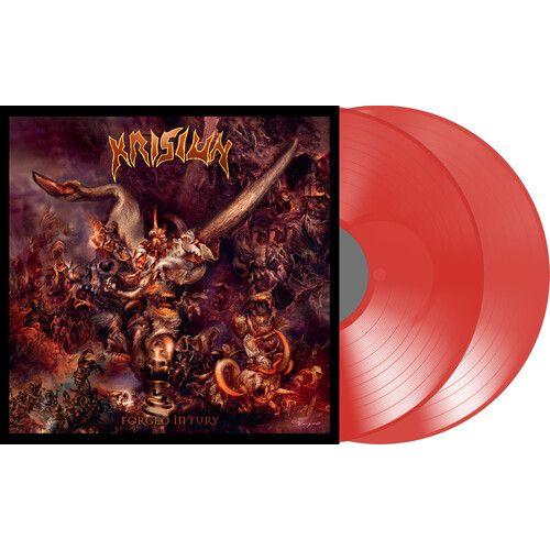 Krisiun - Forged In Fury - Red [Vinyl Lp] Explicit, Red, Clear Vinyl, Ltd Ed