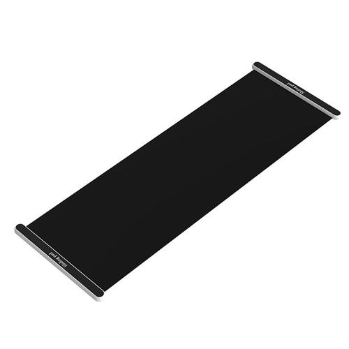 Couleur Noir Taille Planche Coulissante Pour L'exercice, Tapis De Fitness, Pour La Maison, Équipement D'entraînement Cardio, Pour Améliorer L'équilibre, 200x50cm