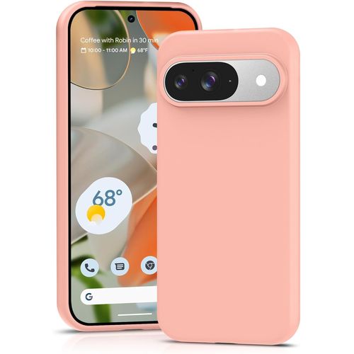 Coque Silicone Rose Pour Google Pixel 9 / 9 Pro Little Boutik©