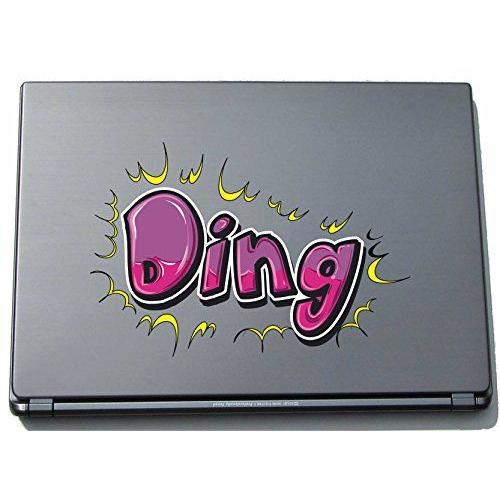 Housse pour ordinateur portable Motif Comic 056-Funny Thing-Sticker 150 mm