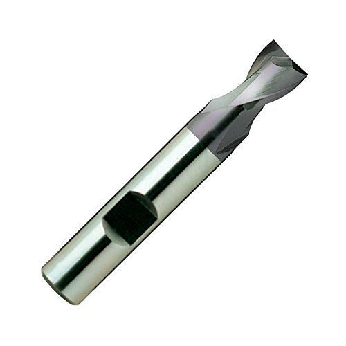 Yg-1 Eq570020 Hssco8 revêtu TiAlN 2 Flûte fente Drill courte