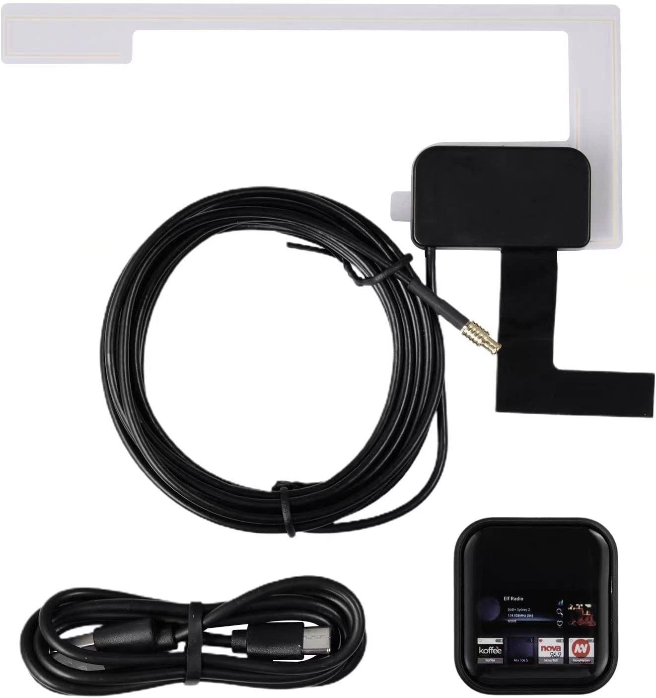 Adaptateur Dab/Dab + USB Voiture, Récepteur Radio Portable Broadcas...