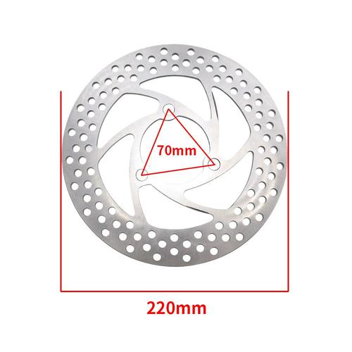 Kit d'étrier de frein à disque arrière et avant pour vélo, Mini D343 à gaz,  Rotors 140mm, Scooter électrique RL - AliExpress