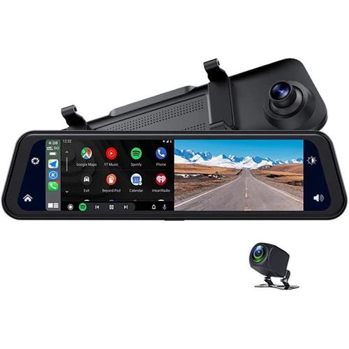 4K Dashcam Rétroviseur Avec Écran Tactile Ips 10''Caméra Miroir Avant Et Arrière  Dashcam Voiture Avec Ip69 Caméra Arrière Car[J11] - Cdiscount Auto