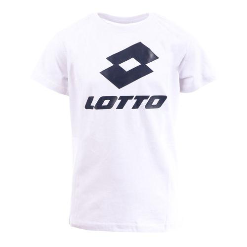 T-Shirt Blanc Garçon Lotto 23404