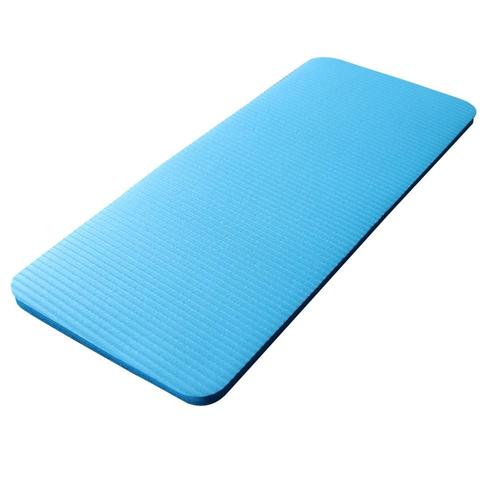 Couleur Bleu Taille Tapis De Yoga En Polymère Antidérapant, 60x25x1,5 Cm, Pliable, Doux, Pour Bug Astique, Pilates, Exercices D'entraînement