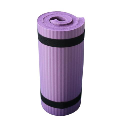 Couleur Violet Taille Tapis De Yoga En Polymère Antidérapant, 60x25x1,5 Cm, Pliable, Doux, Pour Bug Astique, Pilates, Exercices D'entraînement