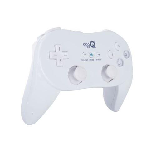 Manette Classique Controller Pad Blanche pour Nintendo Wii