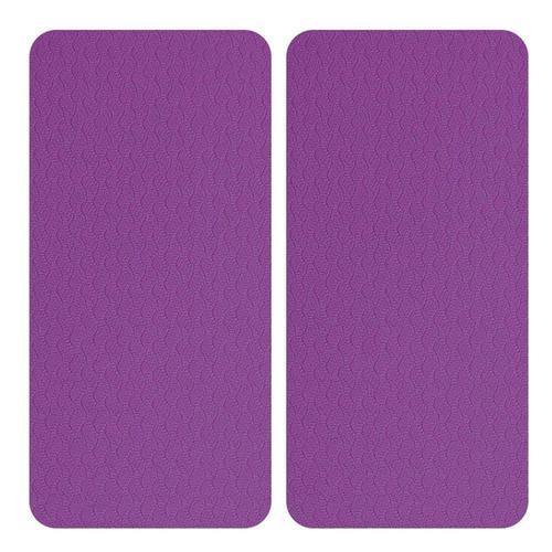 Couleur Violet Taille Coudières Et Poignets Épais De 6mm, Coussinets De Yoga Multifonctionnels Résistants À La Pression