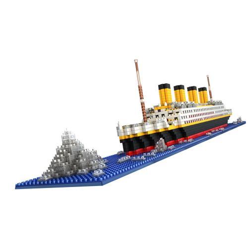 Jeu De Construction Titanic Blocks 1860 Pièces Puzzle 3d Jouet Éducatif