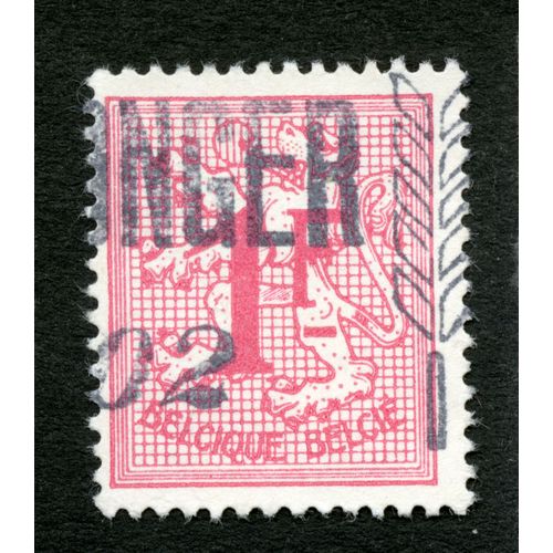 Timbre Oblitéré Belgique, Belgie, 1 F