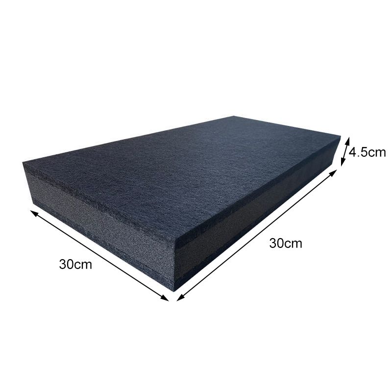 Couleur 30cm 30cm Taille Polymères Insonorisants Absorbant Les Chocs, Tapis De Course De Piano De Yoga, Batterie Ktv, Caisson De Basses Sonore, Polymères De Sol