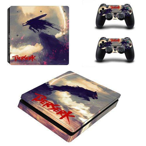 Autocollant De Jeu Berserk Ps4 Slim Skin Décalcomanie Pour Console Playstation 4 Et Manette Ps4 Slim Skin Vinyle