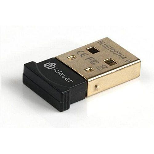 iClever Dongle USB Bluetooth adaptateur/Mini clé USB Bluetooth 4.0 (portée 20m) avec faible consommation d'énergie IN-8510-40