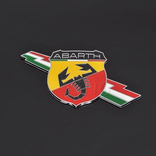 Fiat Abarth Autocollant De Voiture 3d Autocollant De Coffre D'aile De Côté De Voiture Accessoires De Style 500 124 125 595 Punto Bravo Scorpion Big