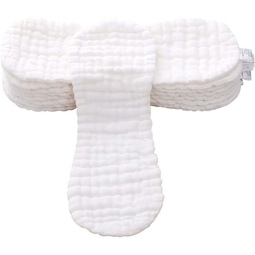 Nappy Inserts En Coton Lavable Nappy Inserts Bébé Réutilisable 12 Couches Couches Pour Bébé ?10 Pièces?