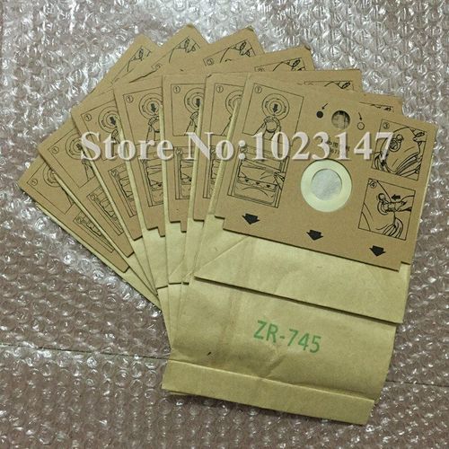 Lot de 7 sacs pour aspirateur Rowenta ZR745 RS007 Dymbo RCF122 papier anti-poussière etc.