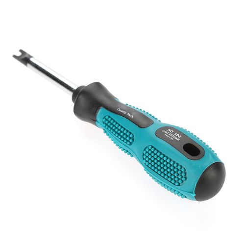 Jeu de tournevis de type U 4pcs Poignée PP anti-dérapante à forte torsion U Type de fourche Tournevis magnétique CRV Ensemble-174g
