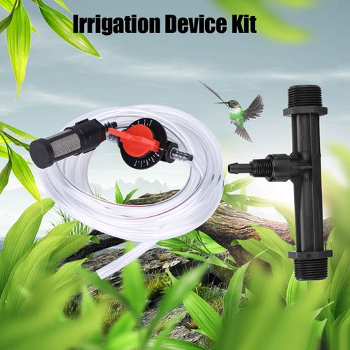 Injecteur d\'engrais Distributeur d\'engrais à Principe de Siphon Robuste de qualité Supérieure Pratique pour l\'eau de Jardin d\'irrigation Goutte à Goutte Domestique