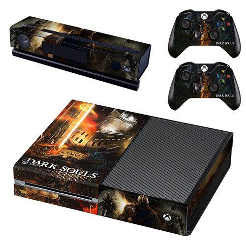 Autocollants De Jeu Dark Soul En Vinyle Pour Console Microso...