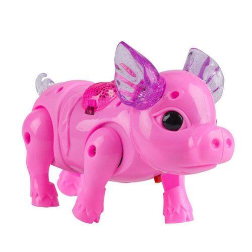 Cochon De Marche Électrique Avec Musique Légère, Jouet Électronique Amusant Pour Enfants, Cadeau D'Anniversaire, Brillant, Paillettes