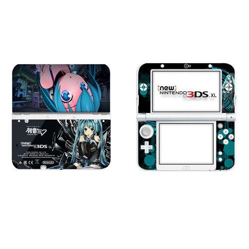 Autocollant De Couverture En Vinyle Pour Fille Mignonne Dessin Animé Pour Nouveaux Protecteurs De Peau 3ds Xl Ll Pour 3dsll