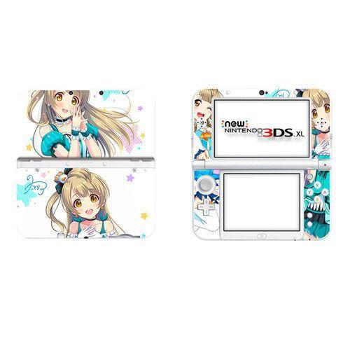 Autocollant De Couverture En Vinyle Pour Fille Mignonne Dessin Animé Pour Nouveaux Protecteurs De Peau 3ds Xl Ll Pour 3dsll