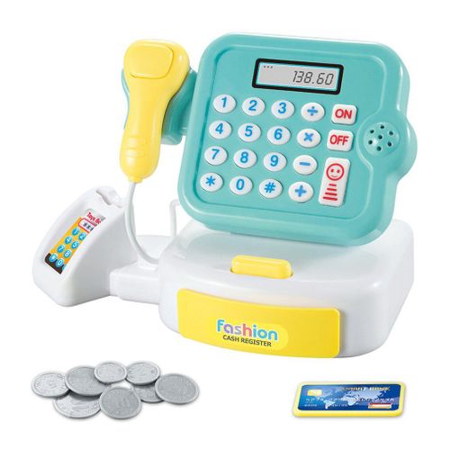 Jouets Maison Pour Enfants, Mini Supermarché, Caisse Enregistreuse, Cadeaux Pour Filles, Avec Son Et Lumière, Caisse Enregistreuse