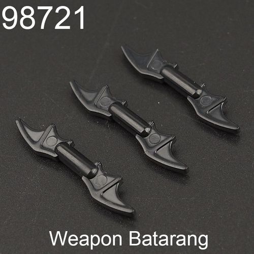 Bloc De Construction Batarang, 10 Pièces, 98721, Armes, Accessoires, Moc, Bricolage, Jouets Éducatifs, Briques