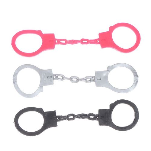 Grandes Menottes Souples De Police Et De Voleur, Accessoires De Jeu, Jouet De Décompression De Prix Pour Écoliers De Maternelle